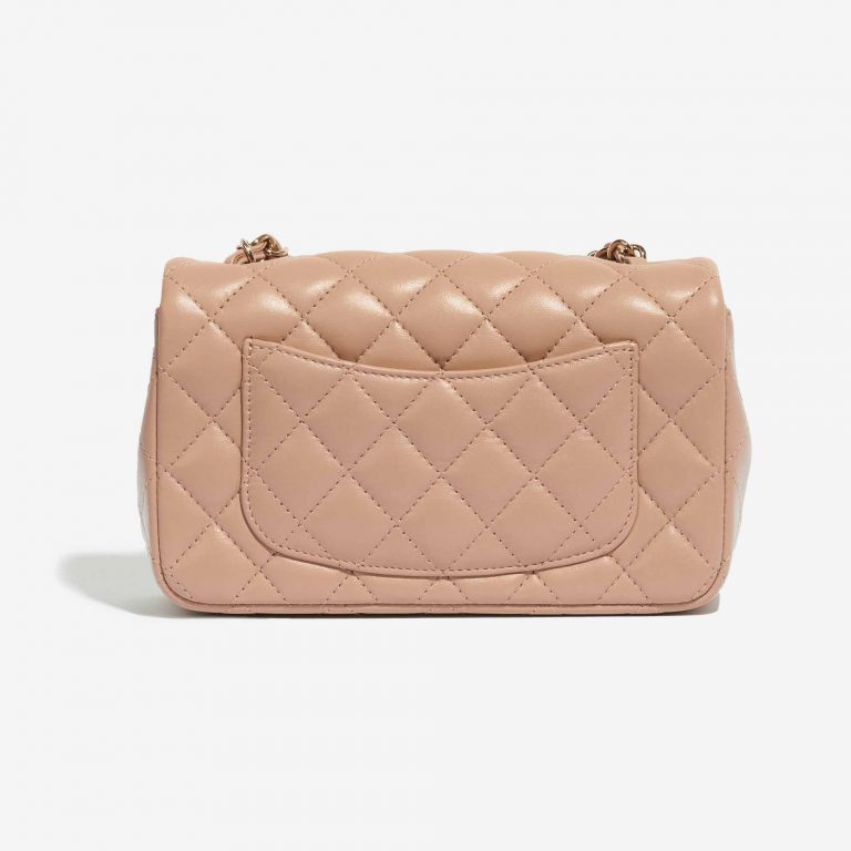 Chanel Timeless Mini Rectangular Lamb Nude