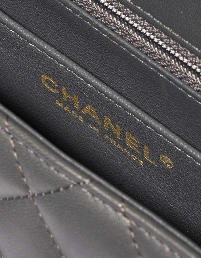 Chanel Timeless Mini Square Lamb Grey
