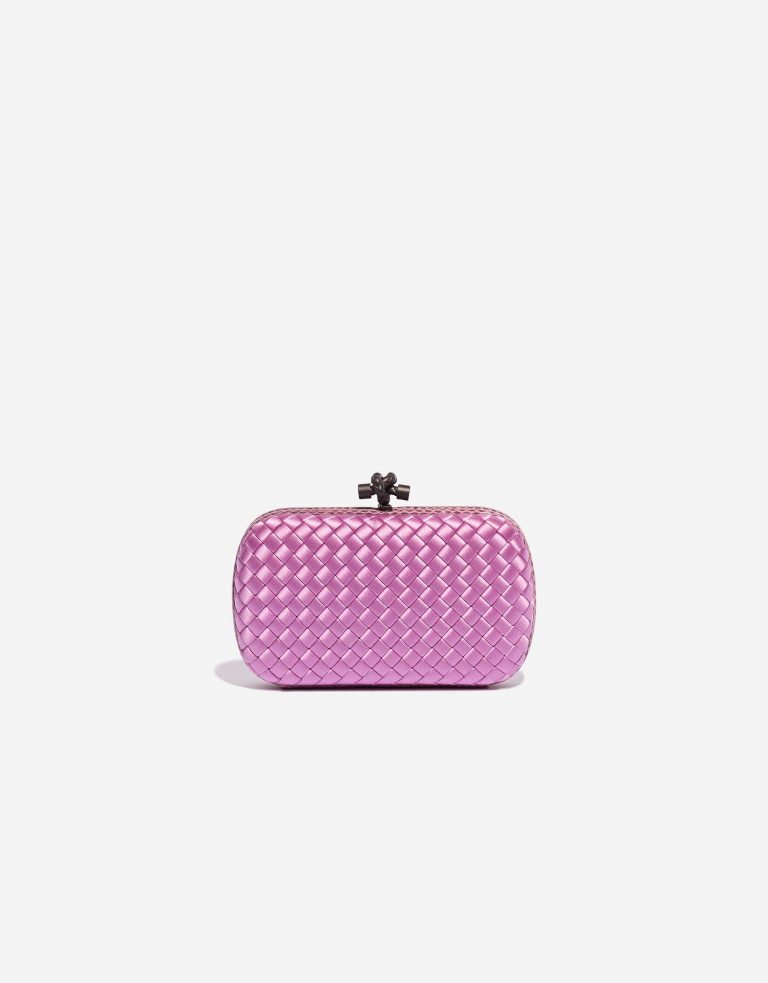 Bottega Veneta Knot Chain Silk / Watersnake Lilac