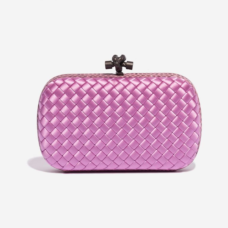 Bottega Veneta Knot Chain Silk / Watersnake Lilac