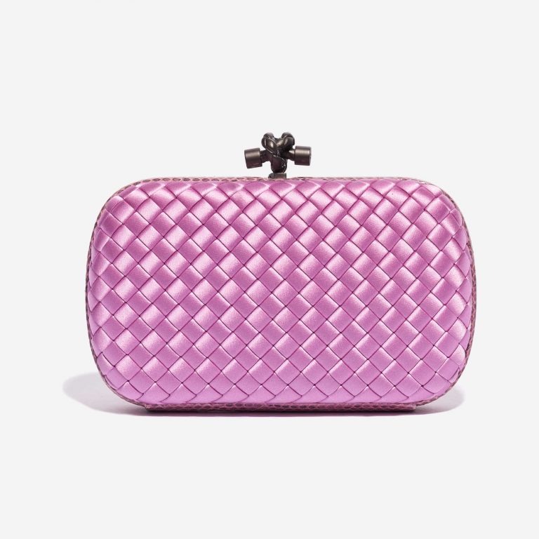Bottega Veneta Knot Chain Silk / Watersnake Lilac
