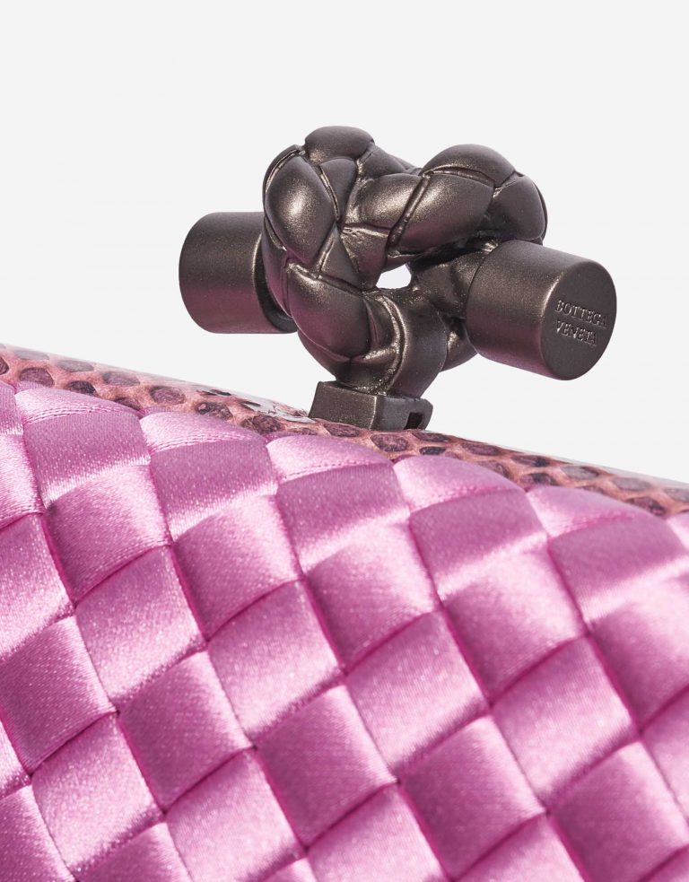Bottega Veneta Knot Chain Silk / Watersnake Lilac