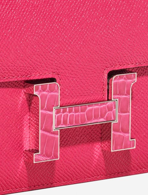Hermès Constance 18 Epsom / Alligator Rose Mexico Touch