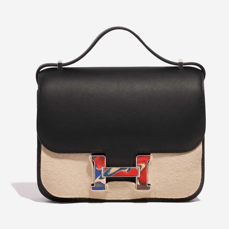 Hermès Constance 18 Swift Black / Marble