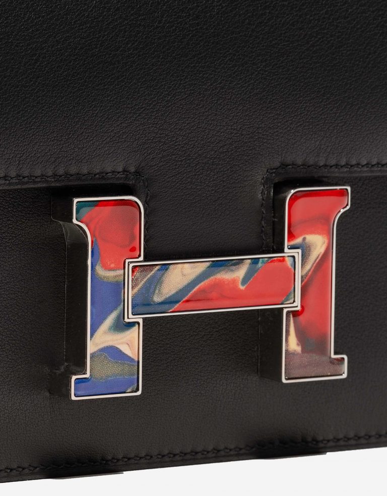 Hermès Constance 18 Swift Black / Marble