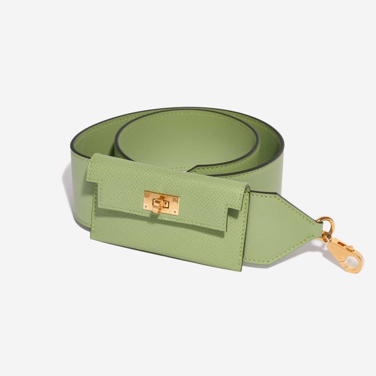 Hermès Kelly Pocket Strap Swift / Epsom Vert Criquet