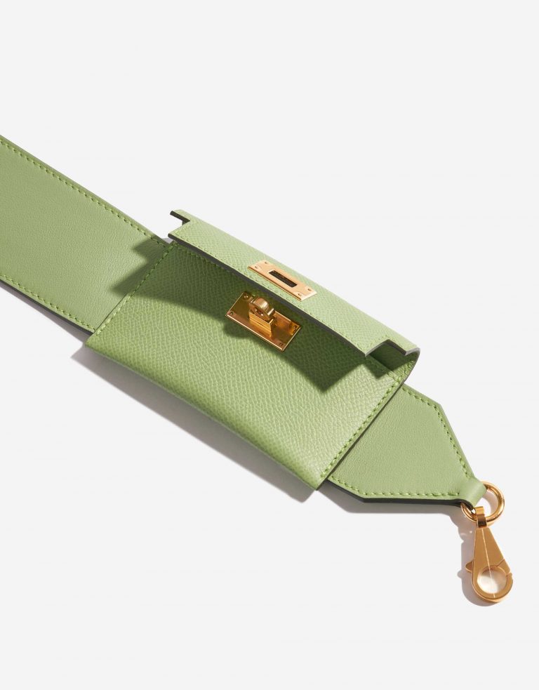 Hermès Kelly Pocket Strap Swift / Epsom Vert Criquet