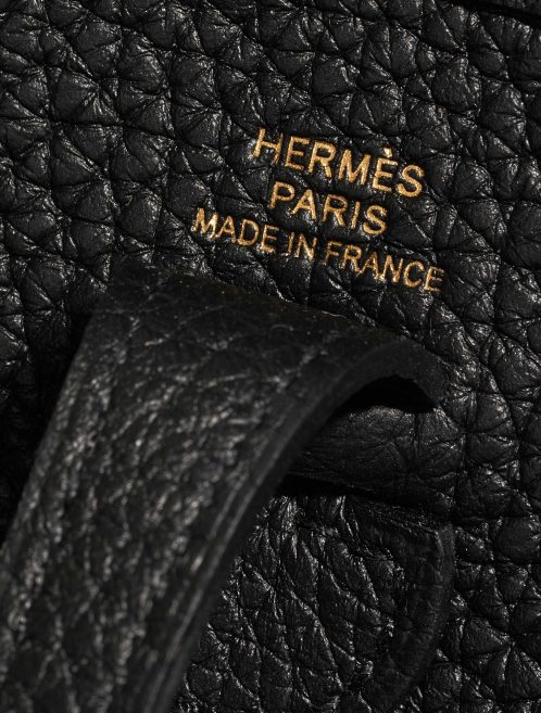 Pre-owned Hermès bag Evelyne 16 Taurillon Clemence Black Black Logo | Sell your designer bag on Saclab.com