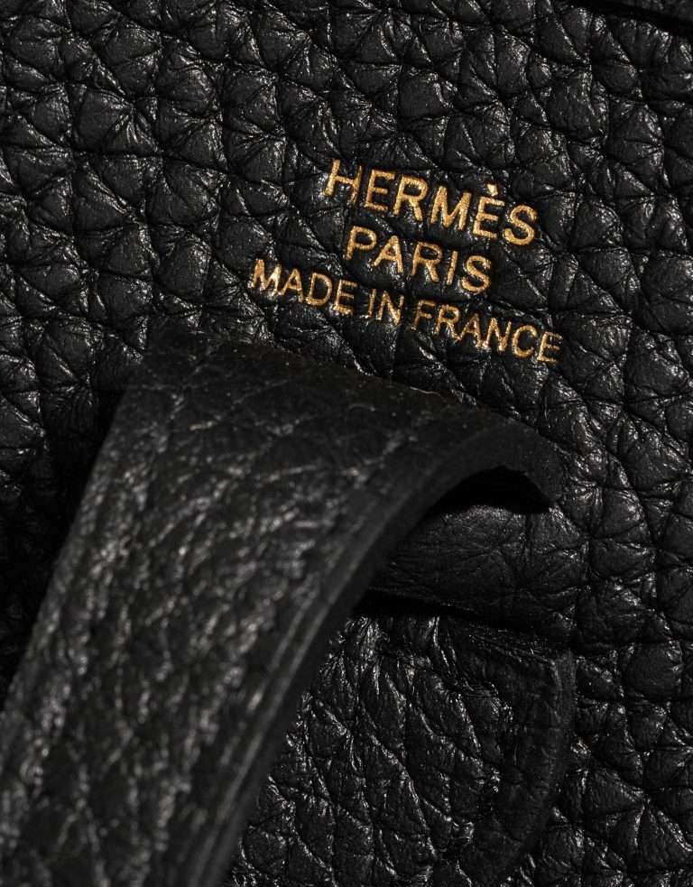 Pre-owned Hermès bag Evelyne 16 Taurillon Clemence Black Black Logo | Sell your designer bag on Saclab.com