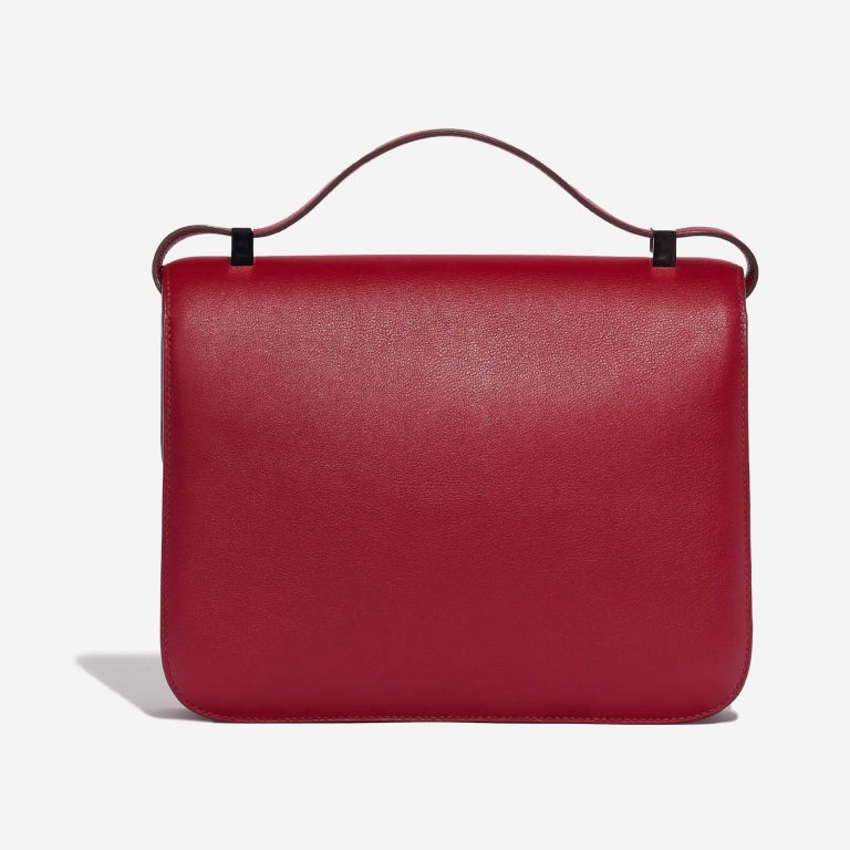 Pre-owned Hermès bag Constance 24 Swift Rubis Red Back | Sell your designer bag on Saclab.com
