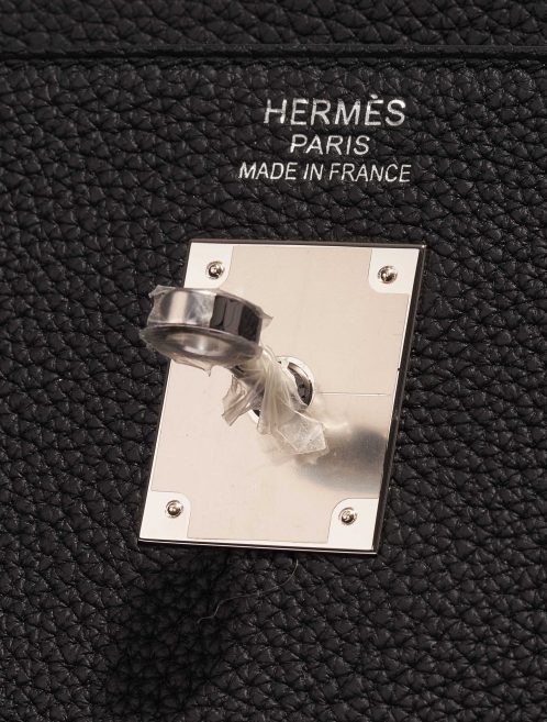 Pre-owned Hermès bag Kelly 35 Togo Black Black Closing System | Sell your designer bag on Saclab.com