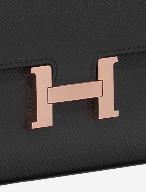 Pre-owned Hermès bag Constance To Go Epsom Black Black Closing System | Sell your designer bag on Saclab.com