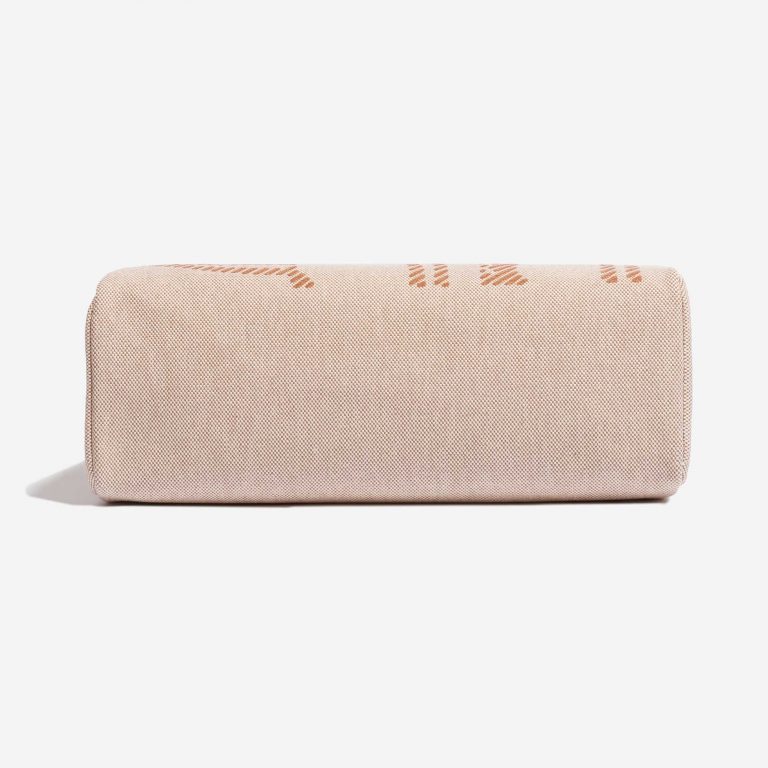 Pre-owned Hermès bag Herbag Zip 31 Toile / Vache Hunter Natural / Sable / Écru / Beige Beige, Brown Closing System | Sell your designer bag on Saclab.com