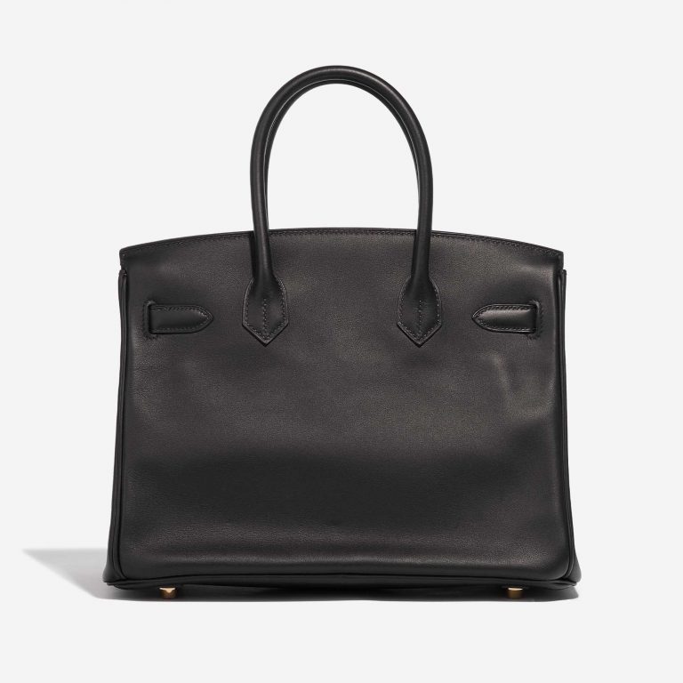 Pre-owned Hermès bag Birkin 30 HSS Swift Black / Magnolia Black, Pink, Violet Back | Sell your designer bag on Saclab.com