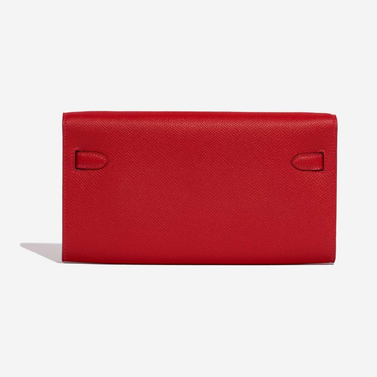 Pre-owned Hermès bag Kelly to-go Epsom Rouge Casaque Red Back | Sell your designer bag on Saclab.com