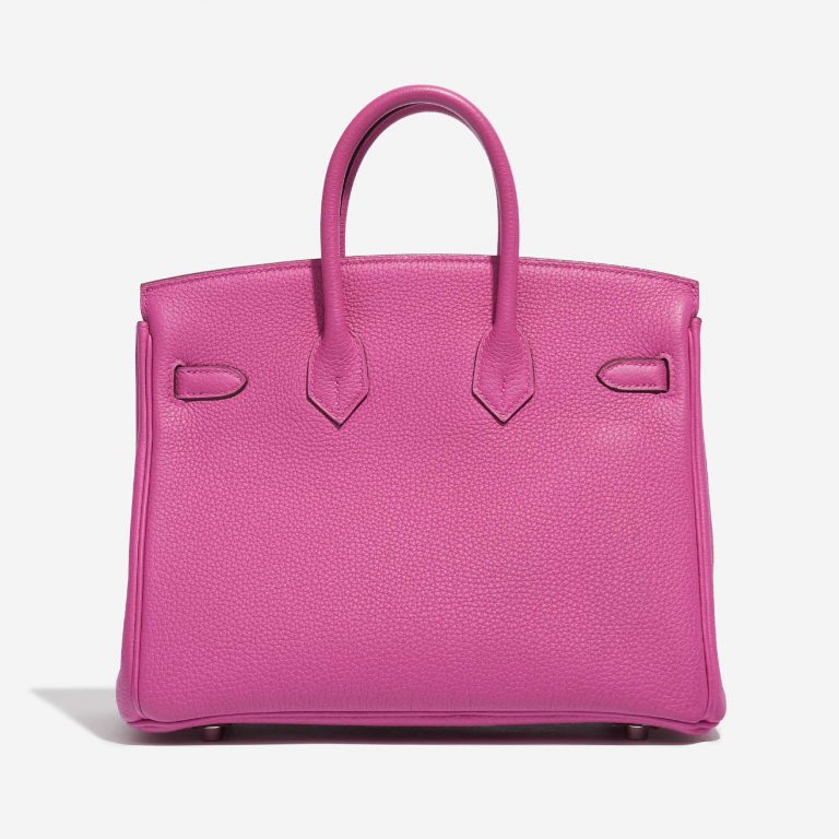 Pre-owned Hermès bag Birkin 25 Togo Magnolia Pink, Violet Back | Sell your designer bag on Saclab.com