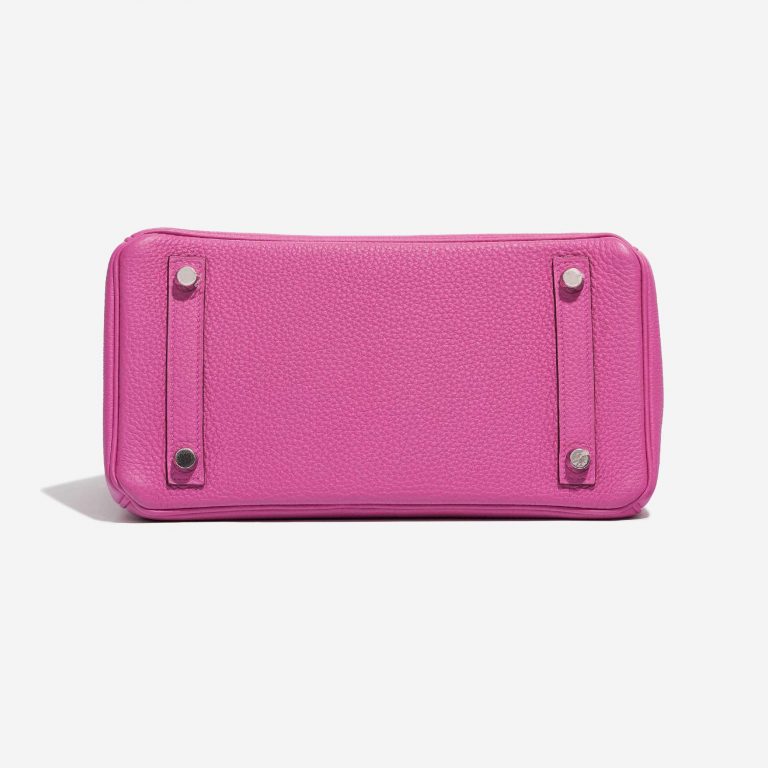 Pre-owned Hermès bag Birkin 25 Togo Magnolia Pink, Violet Bottom | Sell your designer bag on Saclab.com