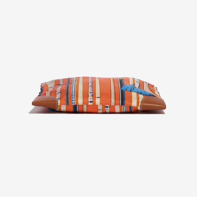 Pre-owned Hermès bag Silky City 33 Silk / Barenia Multicolour Multicolour Bottom | Sell your designer bag on Saclab.com