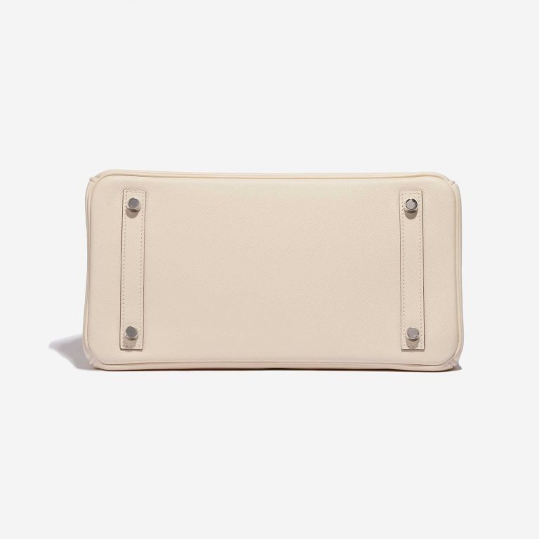 Pre-owned Hermès bag Hermes Birkin 30 Epsom Nata Beige, White Bottom | Sell your designer bag on Saclab.com