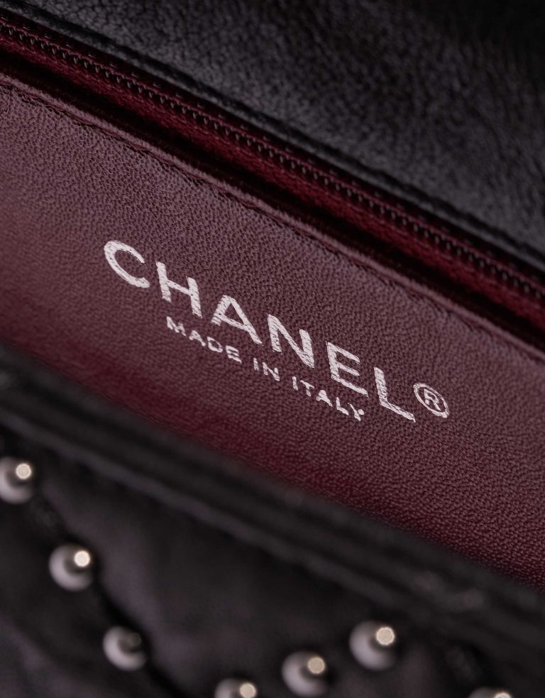 Pre-owned Chanel bag Timeless Medium Chèvre SO Black Black Logo | Sell your designer bag on Saclab.com