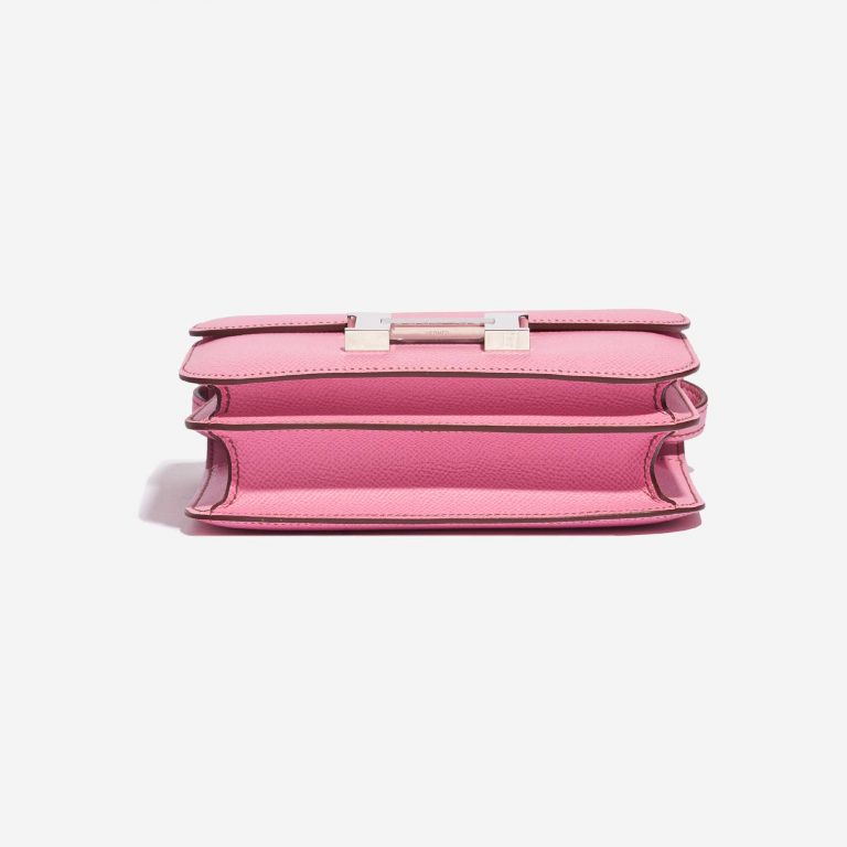 Pre-owned Hermès bag Constance 18 Epsom 5P Bubblegum Pink Bottom | Sell your designer bag on Saclab.com