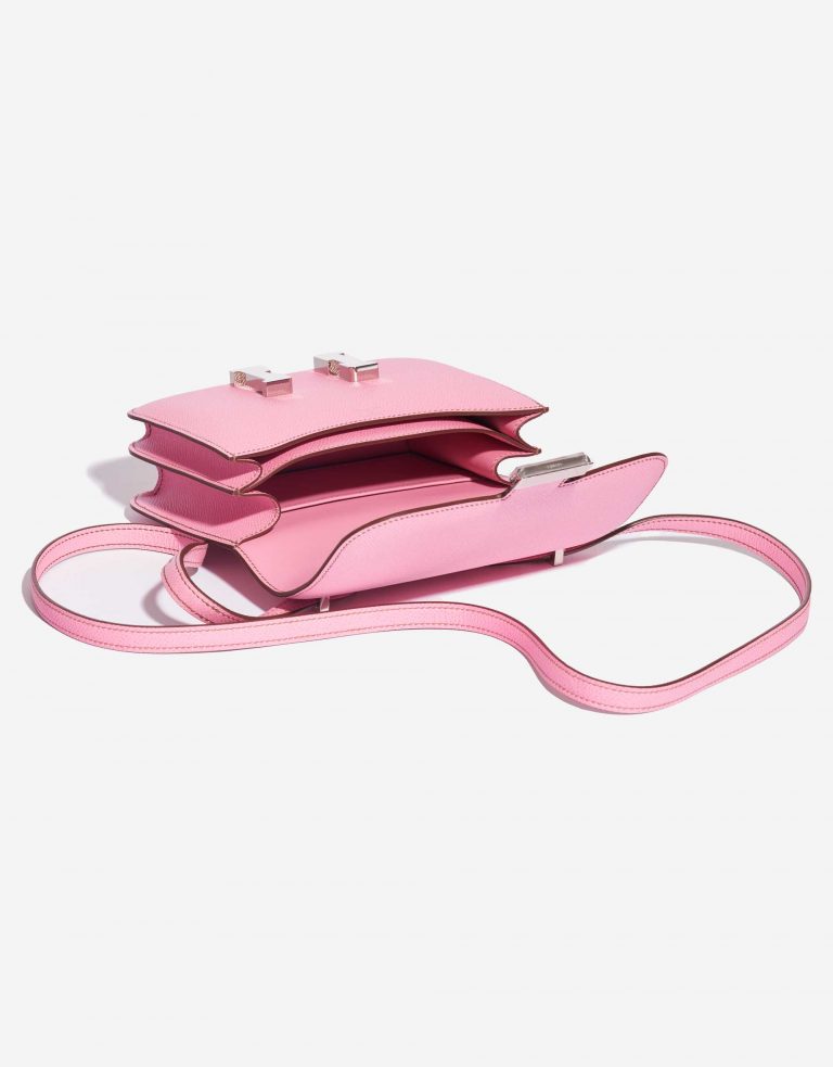 Pre-owned Hermès bag Constance 18 Epsom 5P Bubblegum Pink Inside | Sell your designer bag on Saclab.com