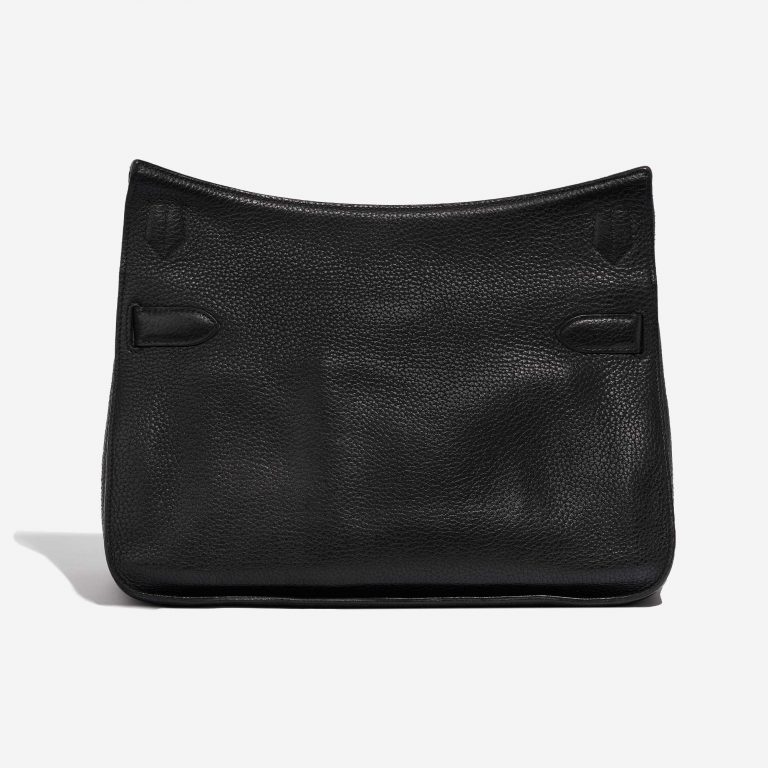 Pre-owned Hermès bag Jypsière 34 Clemence Black Black Back | Sell your designer bag on Saclab.com