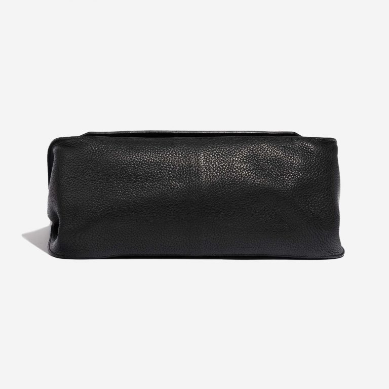 Pre-owned Hermès bag Jypsière 34 Clemence Black Black Bottom | Sell your designer bag on Saclab.com