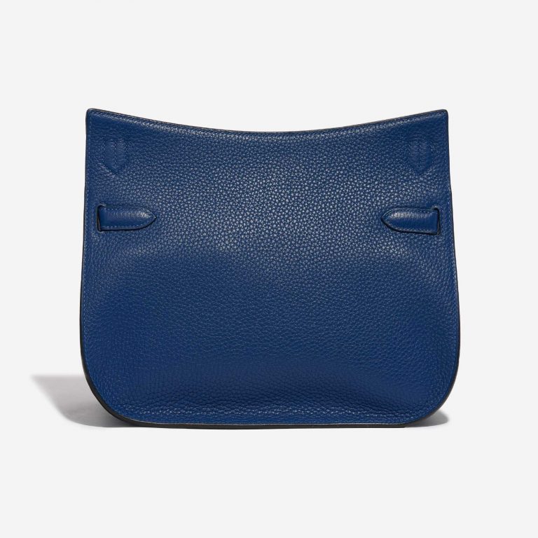 Pre-owned Hermès bag Jypsière 28 Clemence Deep Blue Blue Back | Sell your designer bag on Saclab.com