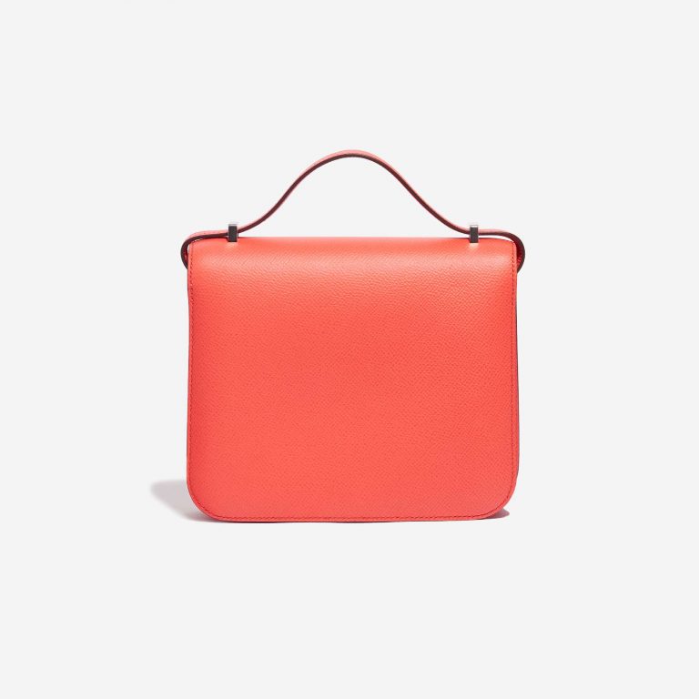 Pre-owned Hermès bag Constance 18 Epsom Rose Texas / Rouge de Coeur Red, Rose Back | Sell your designer bag on Saclab.com