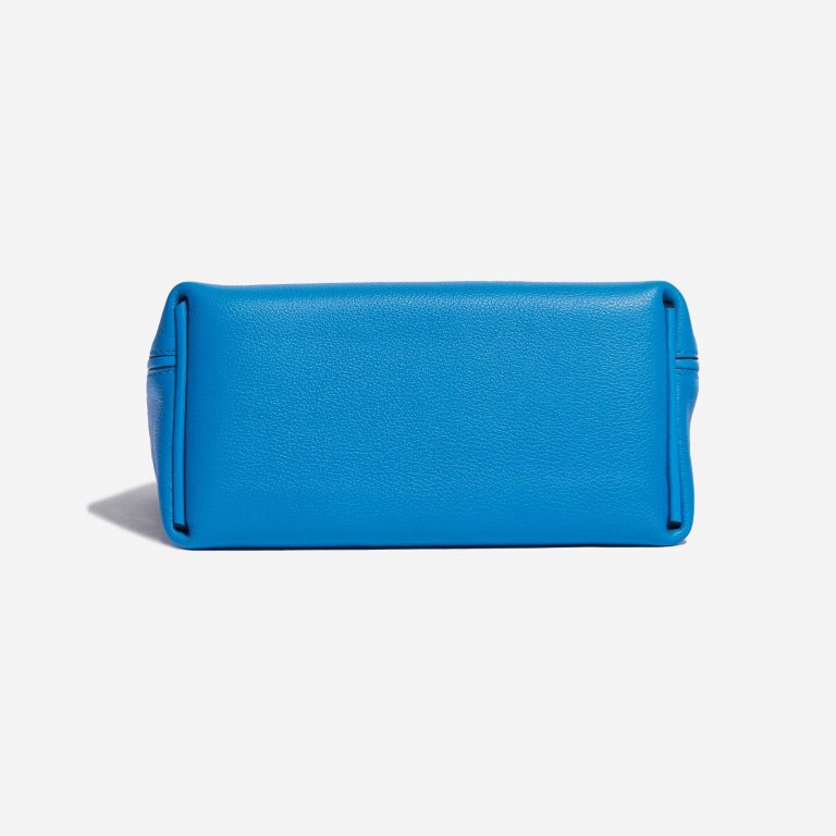 Pre-owned Hermès bag 24/24 21 Evercolor/ Swift Blue Frida Blue Bottom | Sell your designer bag on Saclab.com