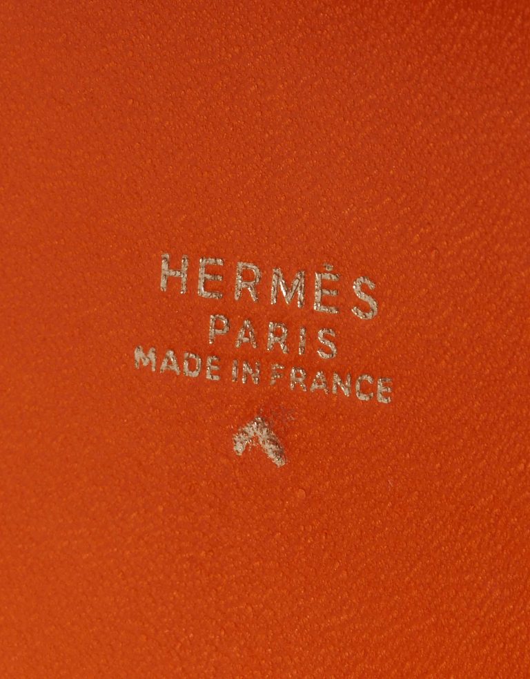 Pre-owned Hermès bag Bolide 27 Porosus Crocodile Orange H Orange Logo | Sell your designer bag on Saclab.com