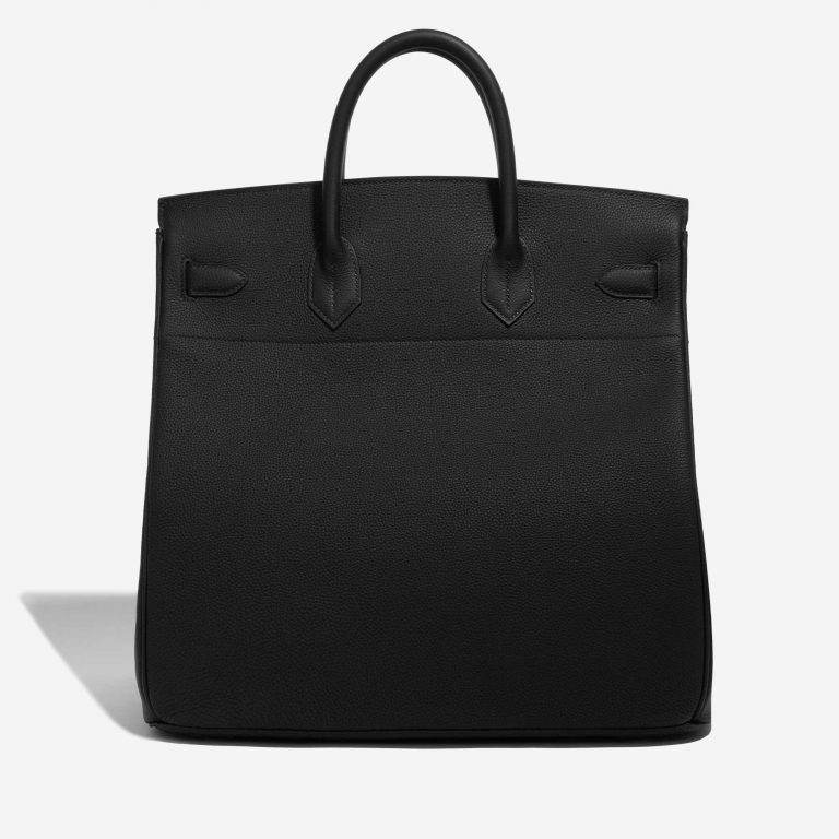 Pre-owned Hermès bag Haut à Courroies 40 Togo Black Black Back | Sell your designer bag on Saclab.com