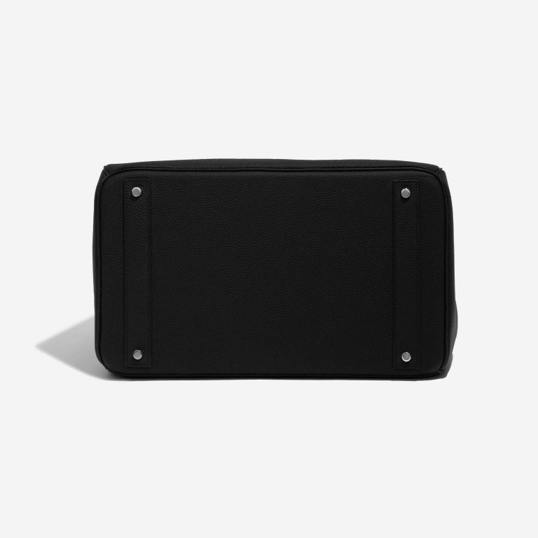 Pre-owned Hermès bag Haut à Courroies 40 Togo Black Black Bottom | Sell your designer bag on Saclab.com