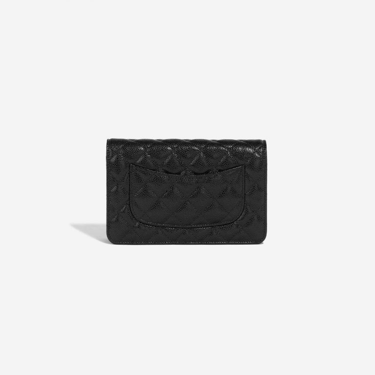Pre-owned Chanel bag Timeless WOC Caviar Black Black Back | Sell your designer bag on Saclab.com