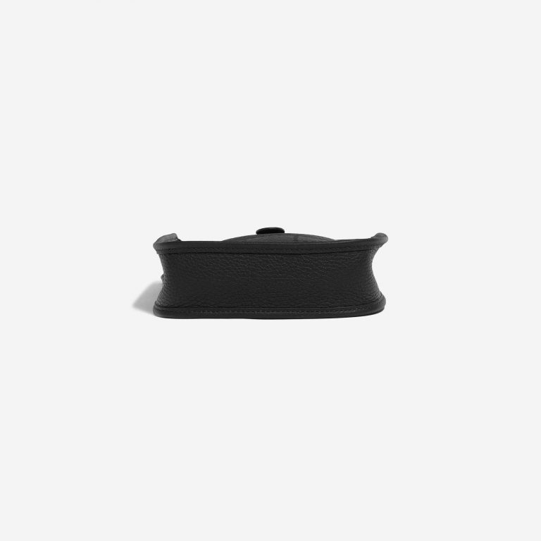 Pre-owned Hermès bag Evelyne 16 Taurillon Clemence Black Black Bottom | Sell your designer bag on Saclab.com