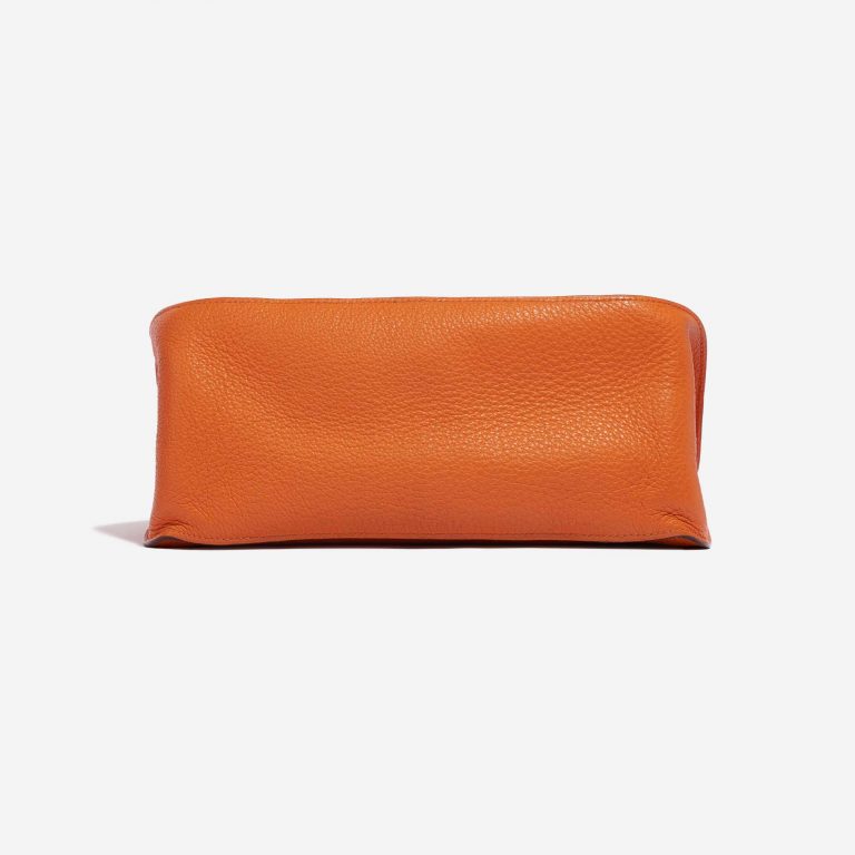 Pre-owned Hermès bag Jypsière 34 Clemence Orange H Orange Bottom | Sell your designer bag on Saclab.com