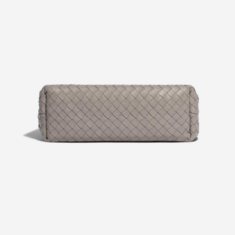 Pre-owned Bottega Veneta bag Olimpia Medium Nappa Grey Grey Back | Sell your designer bag on Saclab.com