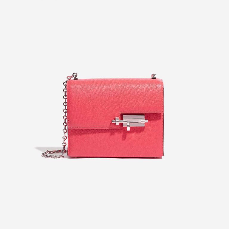 Pre-owned Hermès bag Verrou Chaine Mini Chèvre Mysore Lipstick Pink | Sell your designer bag on Saclab.com