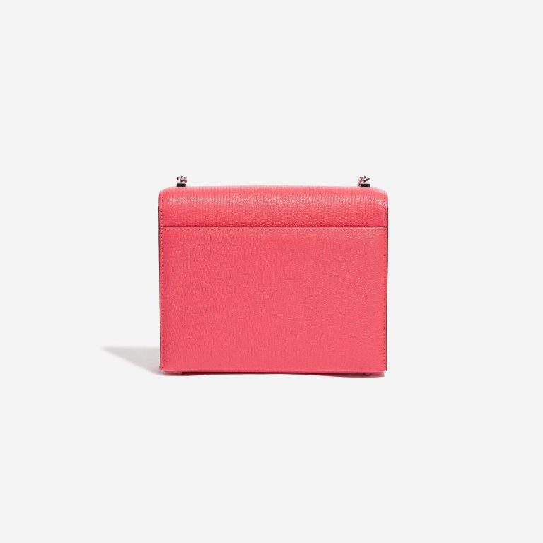 Pre-owned Hermès bag Verrou Chaine Mini Chèvre Mysore Lipstick Pink Back | Sell your designer bag on Saclab.com