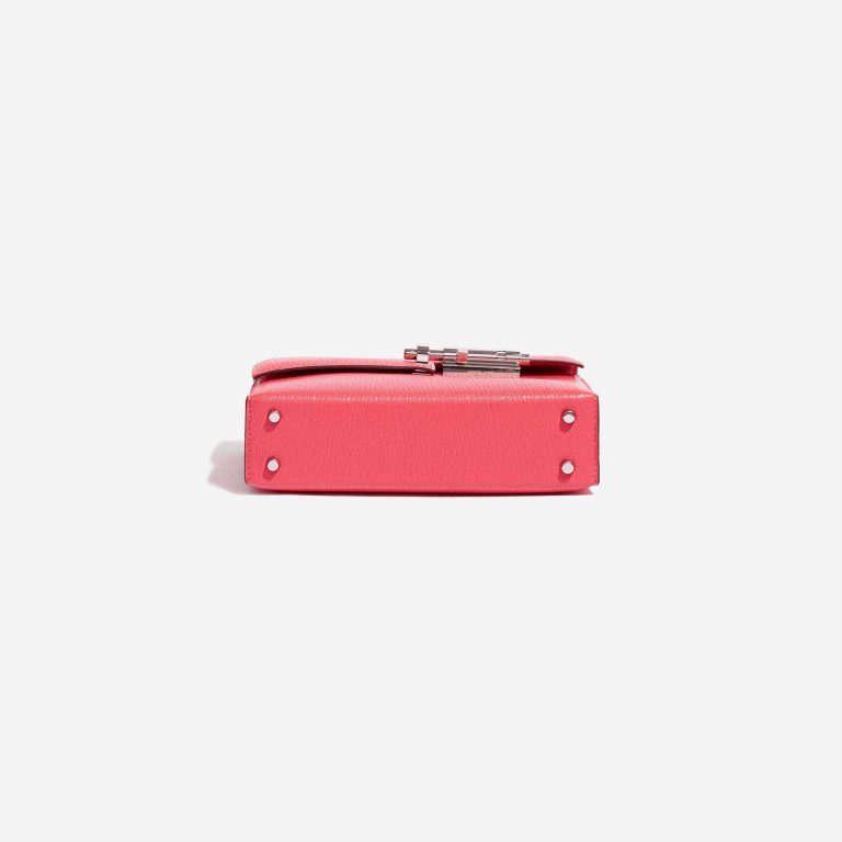 Pre-owned Hermès bag Verrou Chaine Mini Chèvre Mysore Lipstick Pink Bottom | Sell your designer bag on Saclab.com