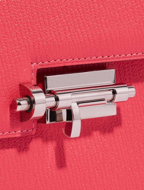 Pre-owned Hermès bag Verrou Chaine Mini Chèvre Mysore Lipstick Pink Closing System | Sell your designer bag on Saclab.com