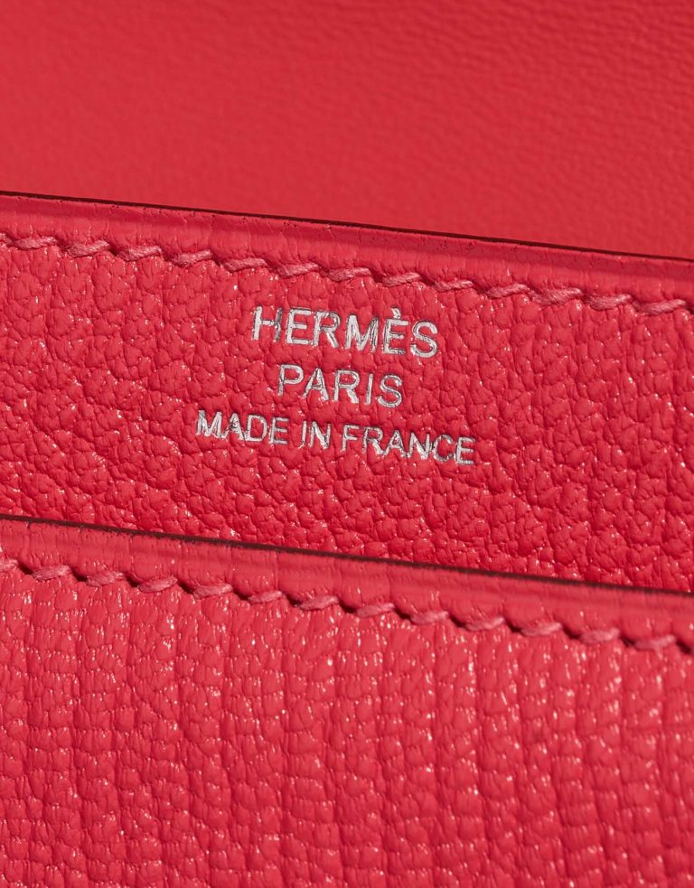 Pre-owned Hermès bag Verrou Chaine Mini Chèvre Mysore Lipstick Pink Logo | Sell your designer bag on Saclab.com