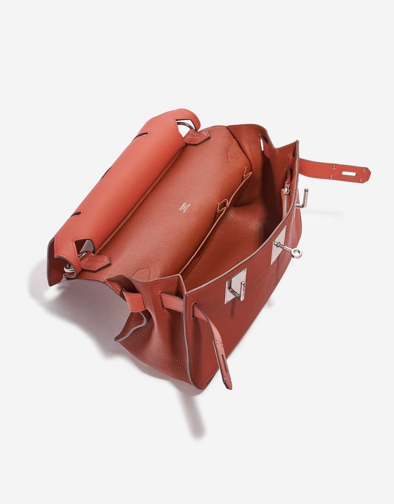Pre-owned Hermès bag Jypsière 31 Clemence / Swift Bougainvillier Red Inside | Sell your designer bag on Saclab.com