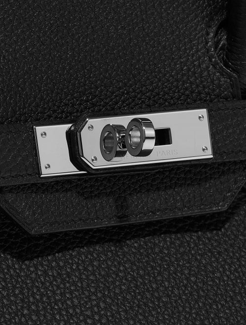 Pre-owned Hermès bag Birkin 30 Togo Black Black Closing System | Sell your designer bag on Saclab.com