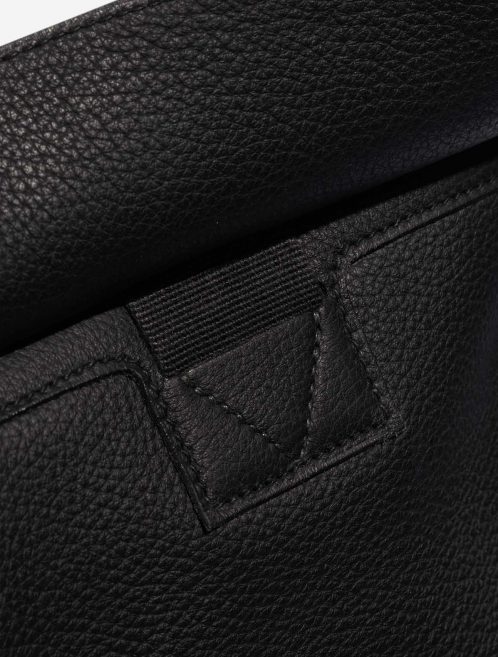 Pre-owned Hermès bag Sherpa Backpack Togo Black Black Closing System | Sell your designer bag on Saclab.com