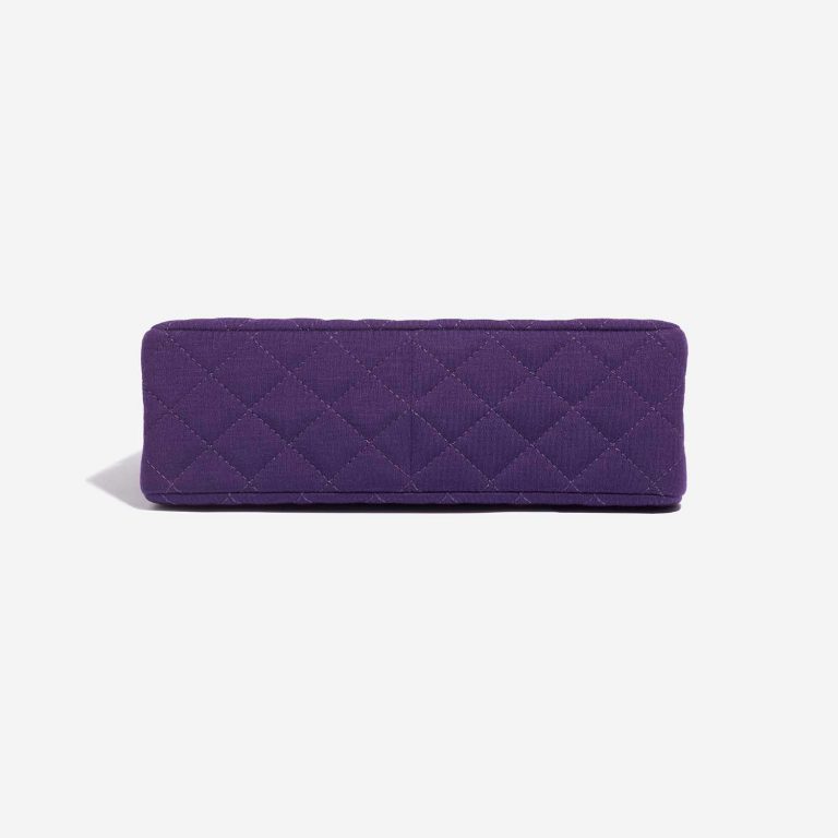 Pre-owned Chanel bag 2.55 Reissue 226 Cotton Purple Violet Bottom | Sell your designer bag on Saclab.com