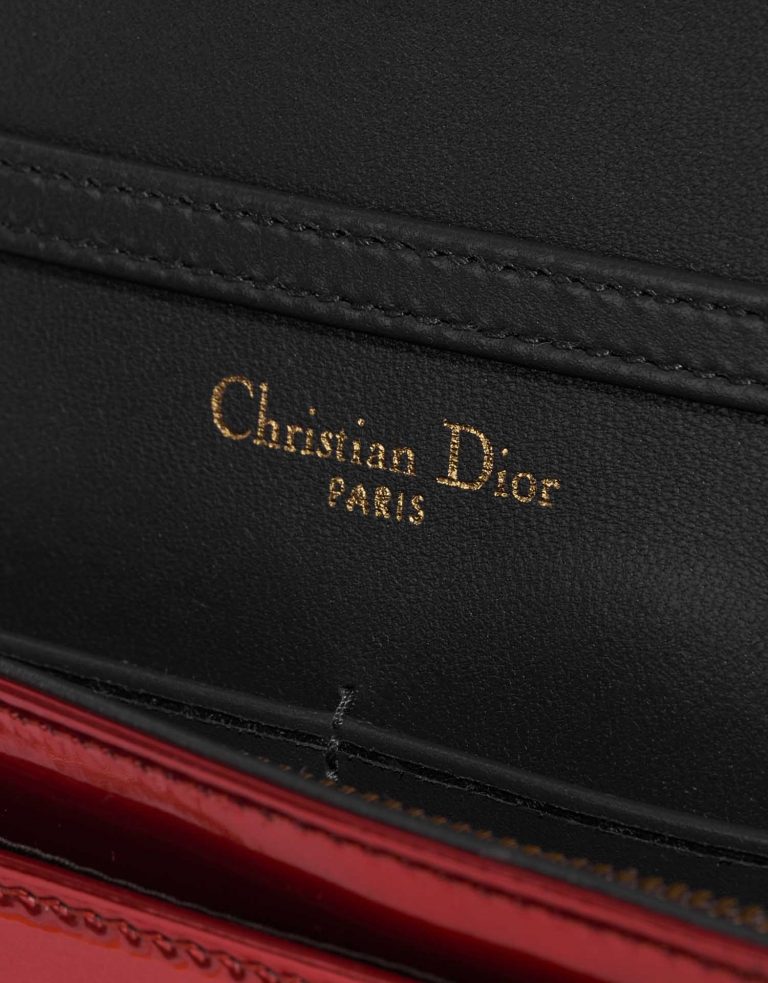 Pre-owned Dior bag Diorama WOC Patent Leather Red Red Logo | Sell your designer bag on Saclab.com