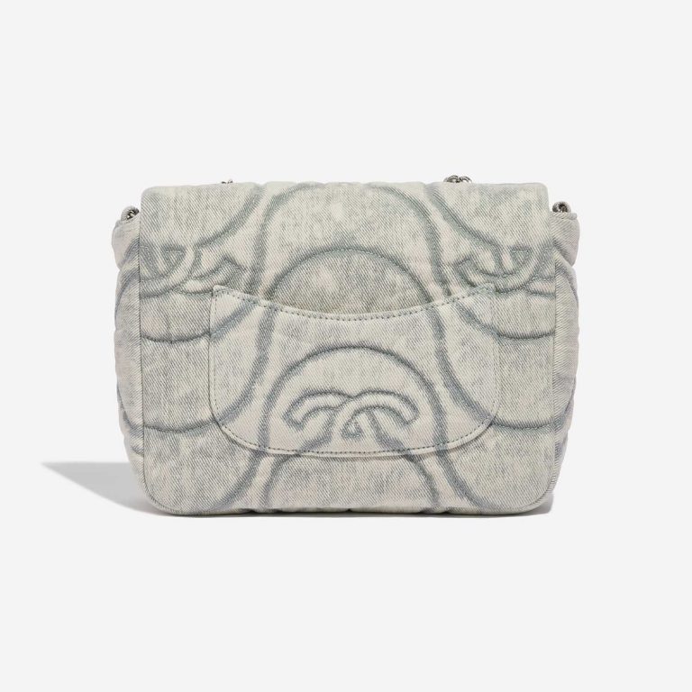 Pre-owned Chanel bag Timeless Small Denim Grey / Blue Blue, Grey Back | Sell your designer bag on Saclab.com
