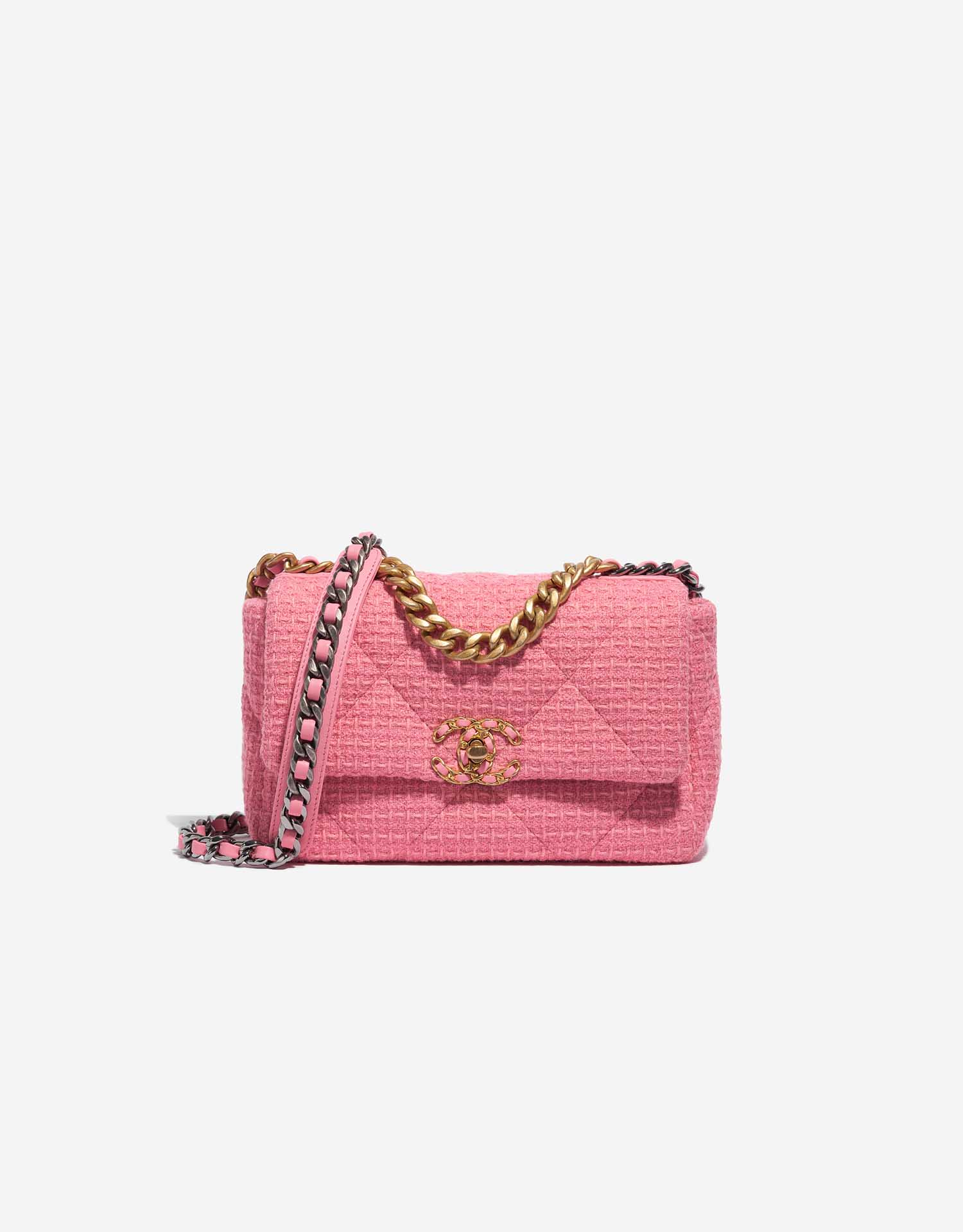 TWEED SMALL POUCH LIGHT ROSE TWEED SMALL POUCH LIGHT ROSE